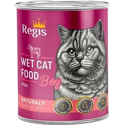 Вологий корм для котів Regis з яловичиною 415 г 