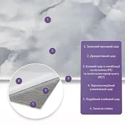 Самоклеюча стінова PET плитка 600х300х2мм SW-00002318 - мініатюра 2