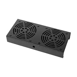 Вентилятор до комутаційних шаф глибиною до 600 мм Trinix TRX-FAN2 Black (25-00127) - мініатюра 1