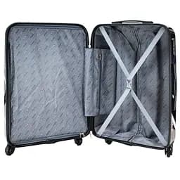Валіза велика Semi Line 28 дюймів (L) Polycarbonate/ABS-Plastic Black Marble (T5730-3) - мініатюра 6