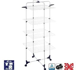 Сушарка для білизни підлогова Casa Si Exo 4 White (CS92166E04IT) - мініатюра 2