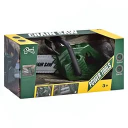 Іграшкова бензопила T1408(G) з рухомою стрічкою та звуком, 30.5 см