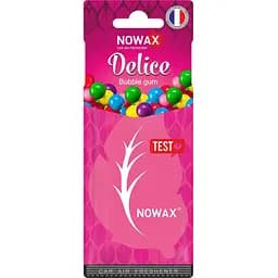 Ароматизатор повітря целюлозний Nowax серія Delice Bubble Gum NX00078