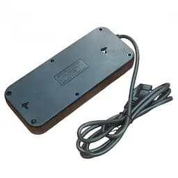 Мережевий подовжувач фільтр чорний на 4 розетки та 6 USB 3.4A та 2 Type-C Power Socket J08 - мініатюра 4