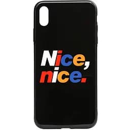 Чохол-накладка Toto Cartoon Print Glass Case Apple iPhone XS Max Nice nice