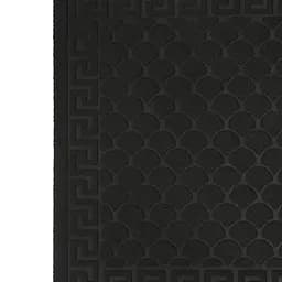 Килимок придверний Eco Fabric Луска без кромки чорний 60 х 90 см (6090-001) - мініатюра 5
