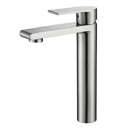 Змішувач для умивальника Koer KI-11015-02 високий KR4782 Нержавіюча сталь