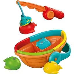 Игрушка развивающая для ванной Clementoni Яркая рыбалка (17688)