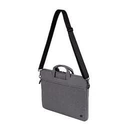 Сумка-чохол для ноутбука 15.6"", dark grey, нейлонова, ділова, міська, плоска з кишенею для аксесуарів, підходить для ноутбуків до 15.6"" або документів, ArmorStandart (ARM71690) - мініатюра 3
