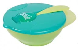 Тарелка Lindo, с ложкой, 250 мл, зеленый (Li 836 зел)