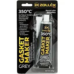 Герметик прокладка Zollex Grey Gasket Maker сірий 85 г