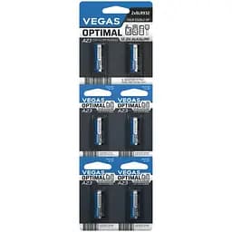 Первинний елемент живлення Vegas Optimal A23 alkaline 6 шт. (V8LR-932BL6-OP) - мініатюра 2