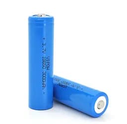 Акумулятор 18650 Li-Ion Vipow ICR-18650 TipTop 3.7V 3000mAh - мініатюра 2