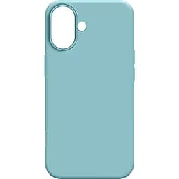Чохол Make Apple iPhone 16 Silicone Teal