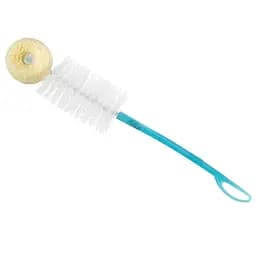 Щіточка для миття пляшечок Bebe Confort Bottle Brush With Sponge Tip, зі спонжем, блакитна (3102206700)
