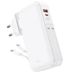 Портативний ЗП Power Bank Hoco J126 Travel 22.5W+PD20W 10000 mAh White - мініатюра 2