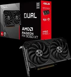 Вiдеокарта AMD Radeon RX 9060 XT 16GB Asus Dual OC (DUAL-RX9060XT-16G)