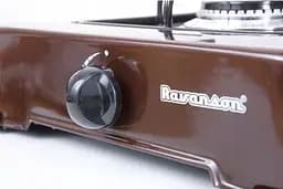 Портативна газова плита Ravanson K-01BR. - мініатюра 2