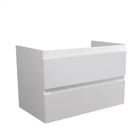 Тумба Мойдодир Unik 80-A під умивальник Білий підвісна Білий