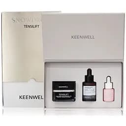 Набор для лица Keenwell Snow Drops Tensilift лифтинг и омоложение: крем + сыворотка для лица + сыворотка для глаз