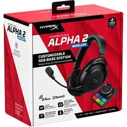 Навушники HyperX Cloud Alpha 2 Wireless Black (AJ5C7AA) - мініатюра 11