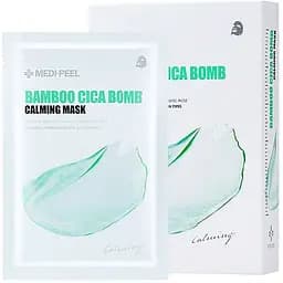 Заспокійлива тканинна маска Medi-Peel Bamboo Cica Bomb Calming Mask 250 мл (10 шт. х 25 мл)