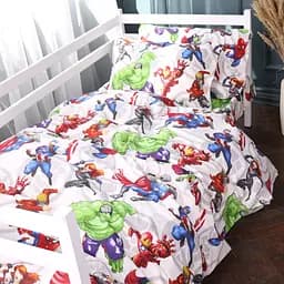 Комплект постельного белья Mirson бязь Kids Time Hero Force 110х140 см (2200011553924)