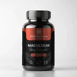 Цитрат магнію VitalHarmony Magnesium Citrate 90 капсул для зміцнення кісткової тканини