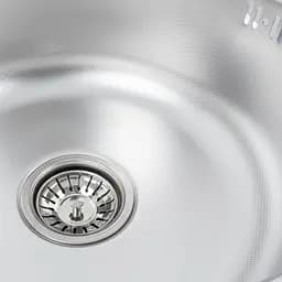 Кухонна мийка з нержавіючої сталі Platinum декор 490 (0,8/180 мм), Decor - мініатюра 5