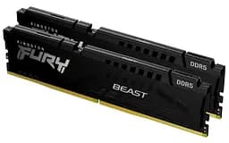 Модуль памяти Kingston Fury DDR5 32GB (2x16) 5600MHz Beast Black AMD EXPO (KF556C36BBEK2-32)