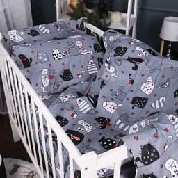 Підковдра MirSon Бязь Kids Time 17-0671 With Love Cats 110х140 см Різнокольорова (2200010179026) - мініатюра 5