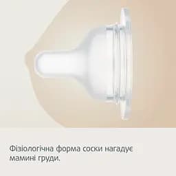 Уцінка.  Соска силіконова до пляшечки Canpol babies S-Shape M повільна 2 шт. (59/892) - мініатюра 8