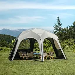 Тент для кемпінгу Naturehike CNK230WS014 (4.6х4.0м) Бежевий - мініатюра 5