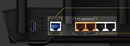 ASUS Маршрутизатор TUF-AX4200 4xGE LAN 2,5xGE WAN 1xUSB3.2 MU-MIMO OFDMA MESH gaming - мініатюра 9