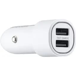 Автомобильное зарядное устройство для Samsung Dual Port Car Charger 2xUSB Port 15W High c0py Белый