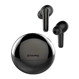 Навушники ColorWay TWS-3 Earbuds Black (CW-TWS3BK) - мініатюра 3