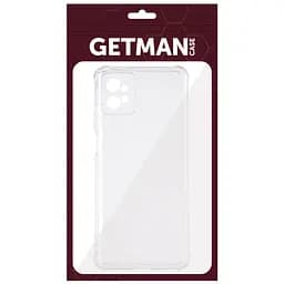TPU чохол Getman Ease logo посилені кути Full Camera для Motorola Moto G32 Безбарвний прозорий - мініатюра 4
