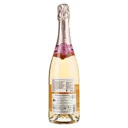 Вино ігристе Baron d'Arignac Rose Demi-Sec, рожеве, напівсухе, 11%, 0,75 л (37341) - мініатюра 2