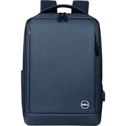 Рюкзак для ноутбука Digital Dell 15.6 с USB протиударний синій (IBN010Z1)