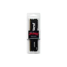 Модуль пам'яті для комп'ютера DDR4 8GB 2666 MHz Fury Beast Black Kingston Fury (ex.HyperX) (KF426C16BB/8) - мініатюра 10