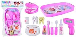 Набір доктора-стоматолога DF546-72AB у пакеті (6973322401517) Рожевий
