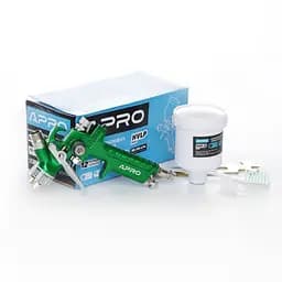 Фарборозпилювач Apro HVLP-Mini пластиковий в/б Ø 0,8 мм 110 мл 30412 - мініатюра 5