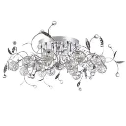 Люстра потолочная Brille галогенная с пультом G4 20W CHR (BKL-709C/16)