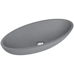 Умивальник Miraggio Nice mirastone gray 0000430, Сірий