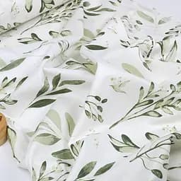Комплект постільної білизни Cosas Olive mood CS4 Сімейний оливковий (OliveMood_El180x30-52Grey_160x2) - мініатюра 8