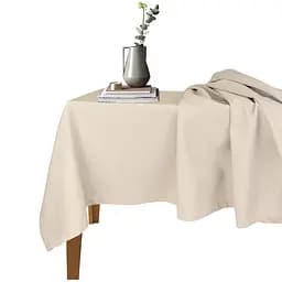 Набір скатертина з серветками Cosas Beige & Skyey 140х180 см (Set_ClBeige_35SerLightBlue) - мініатюра 2
