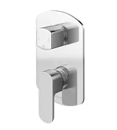 Душова система Kohlman Foxal 35 chrome + BOX прихованого монтажу QW211FQ35, Хром - мініатюра 2
