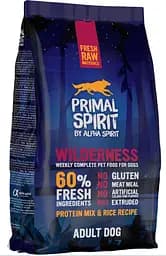 Сухий корм PRIMAL SPIRIT Wilderness для дорослих собак всіх порід (зі свининою, куркою та рибою) 1 кг