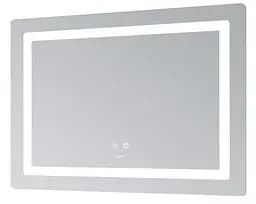 Дзеркало Lidz Kubis (KU2) 1000х800 мм з LED-підсвічуванням Touch LD78LF6141008048450 - мініатюра 4