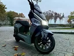 Електроскутер Двомісний Crosser CR22 (2500W, 72V/35Ah) Голубий - мініатюра 9